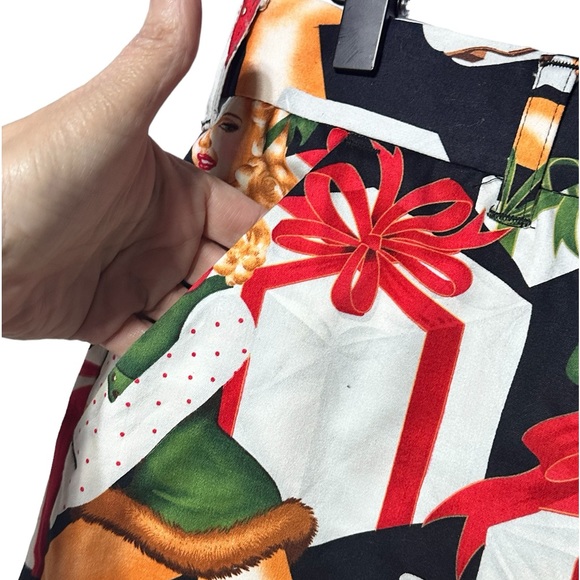 Loudmouth Golf Pin-Up Girl Christmas Shorts Size 30 Flawless Condition - Picture 6 of 15